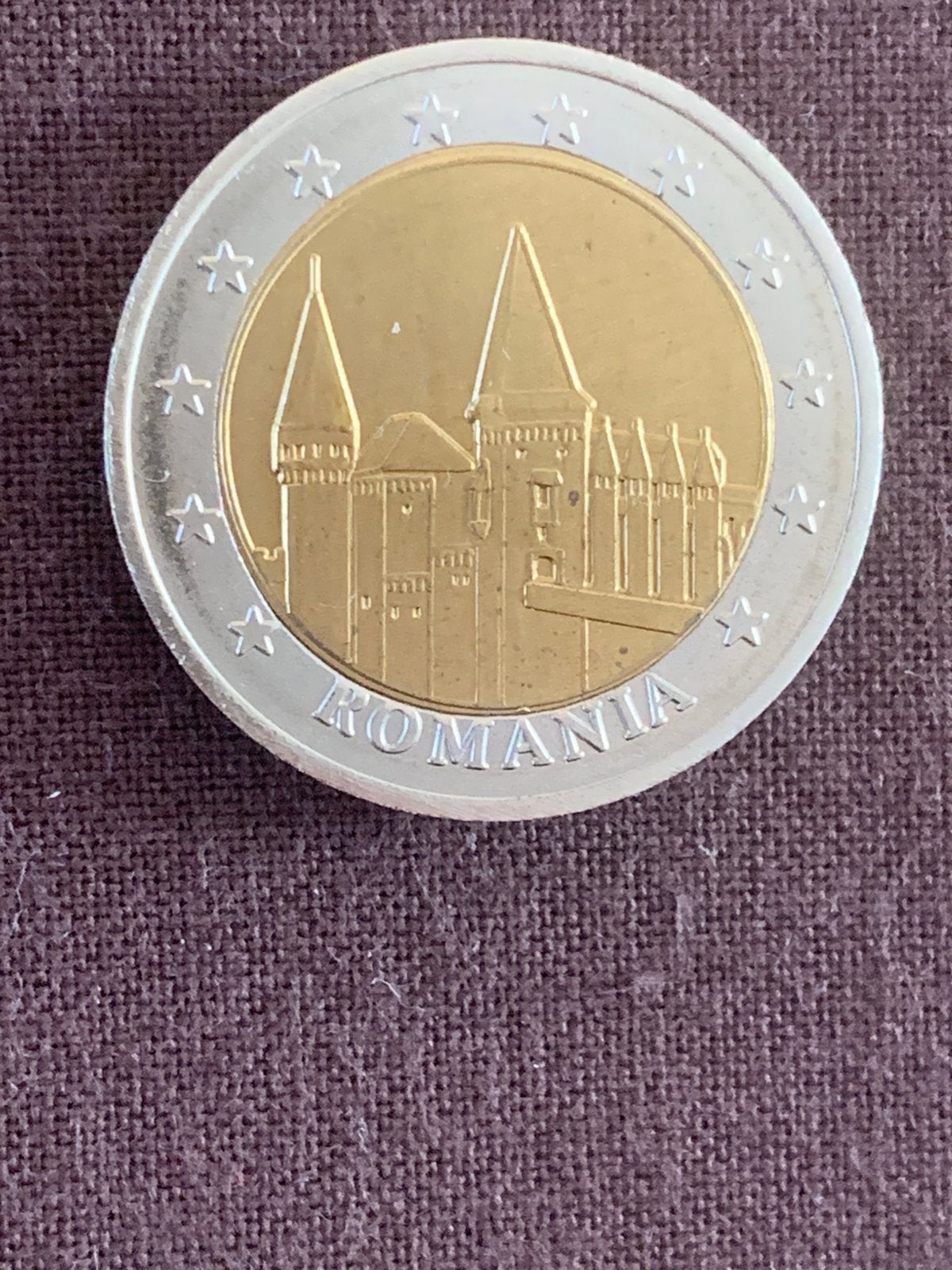 Roemenië 2 euro specimen, Ophalen of Verzenden, Losse munt
