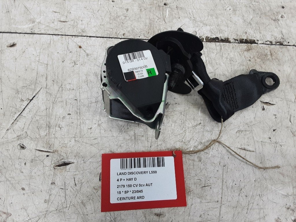 VEILIGHEIDSGORDEL RECHTS ACHTER Discovery Sport (LC), Auto-onderdelen, Interieur en Bekleding, Mevr. I. Hauben, Rue de l'Espoir 34 34
4030  GRIVEGNÉE, BE