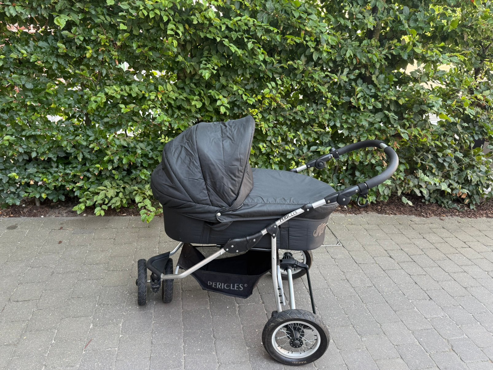 Pericles Evolution kinderwagen marine blauw, Kinderen en Baby's, Zo goed als nieuw, Combiwagen, Met reiswieg, Ophalen