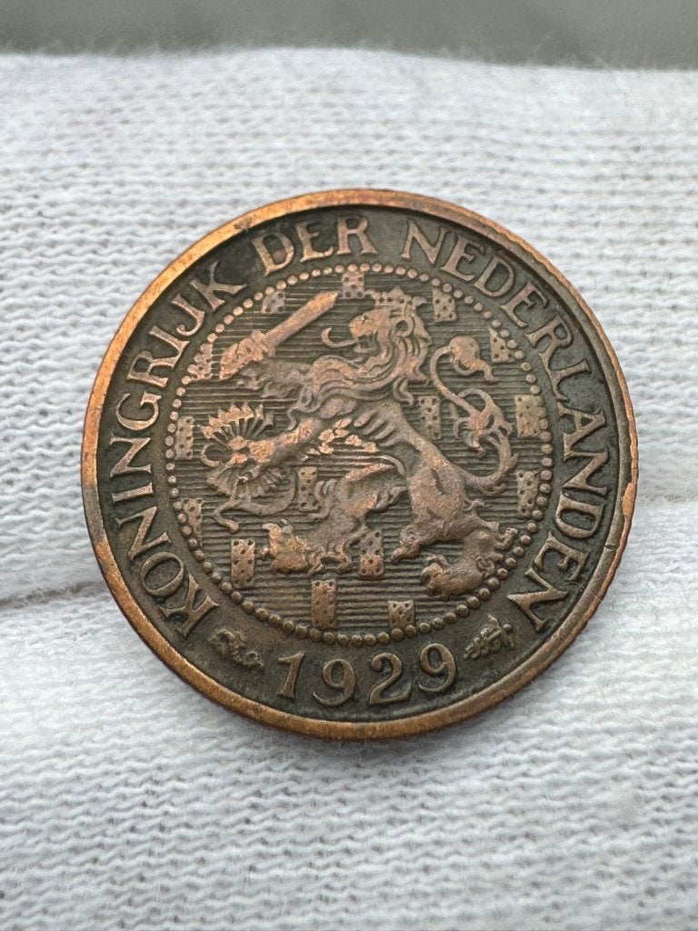 Pays-Bas - 1 cent 1929, Enlèvement ou Envoi, 1 centime, Monnaie en vrac