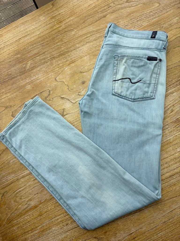 Jeans 7 for all mankind maat 32, Enlèvement ou Envoi, Porté, Bleu, Autres tailles de jeans