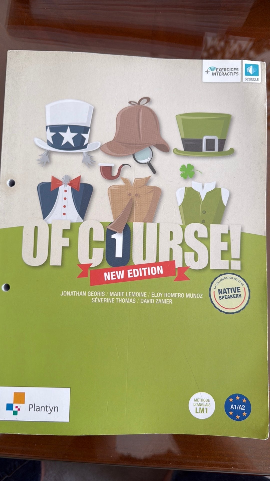 Of Course 1, Livres, Enlèvement, Comme neuf, Enseignement secondaire inférieur, Anglais
