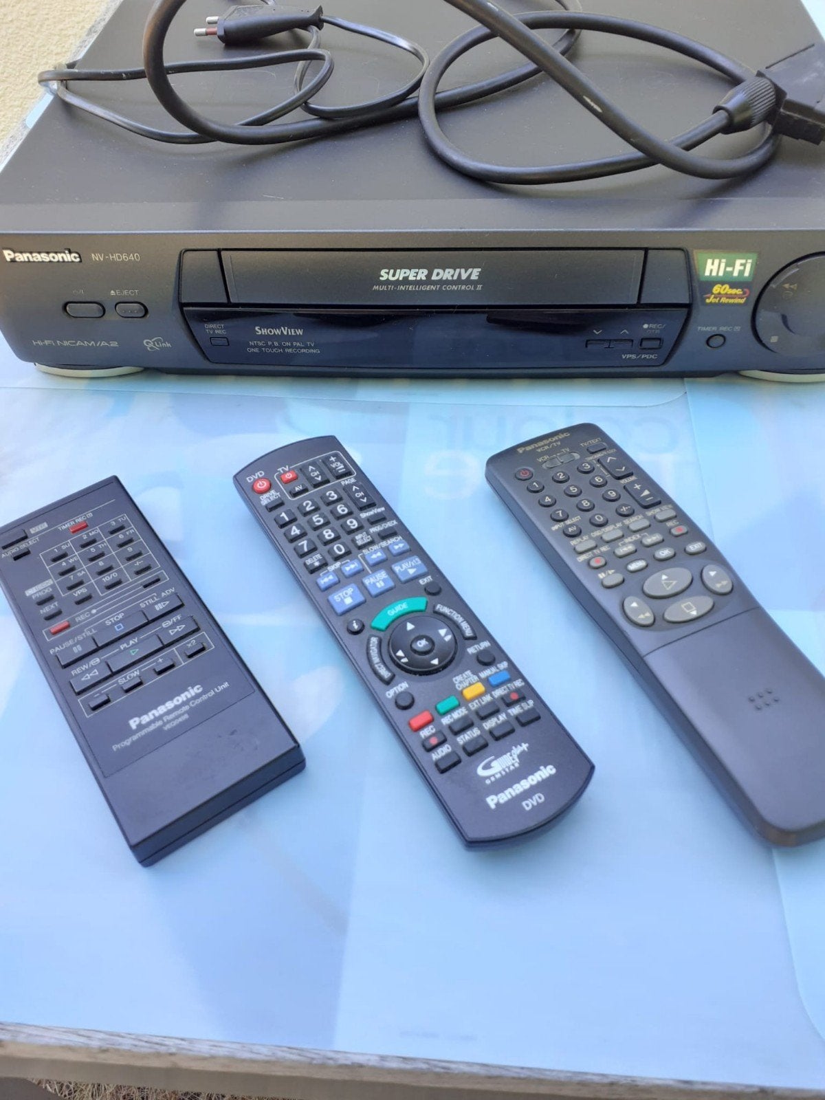 videorecorder panasonic, Ophalen, Panasonic