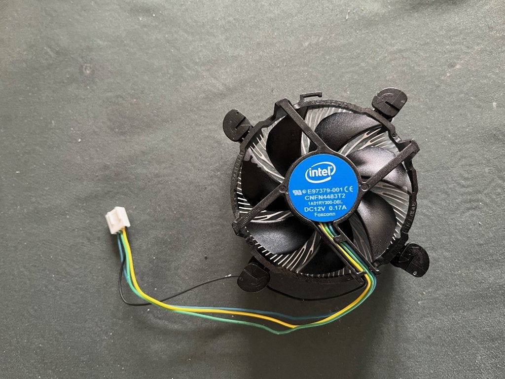 Ventilateur processeur Intel, Enlèvement ou Envoi, Comme neuf, Refroidisseur ordinateur à air