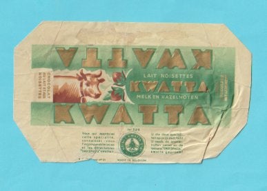 Emballage chocolat KWATTA Bois d'Haine., Enlèvement, Utilisé, Emballage