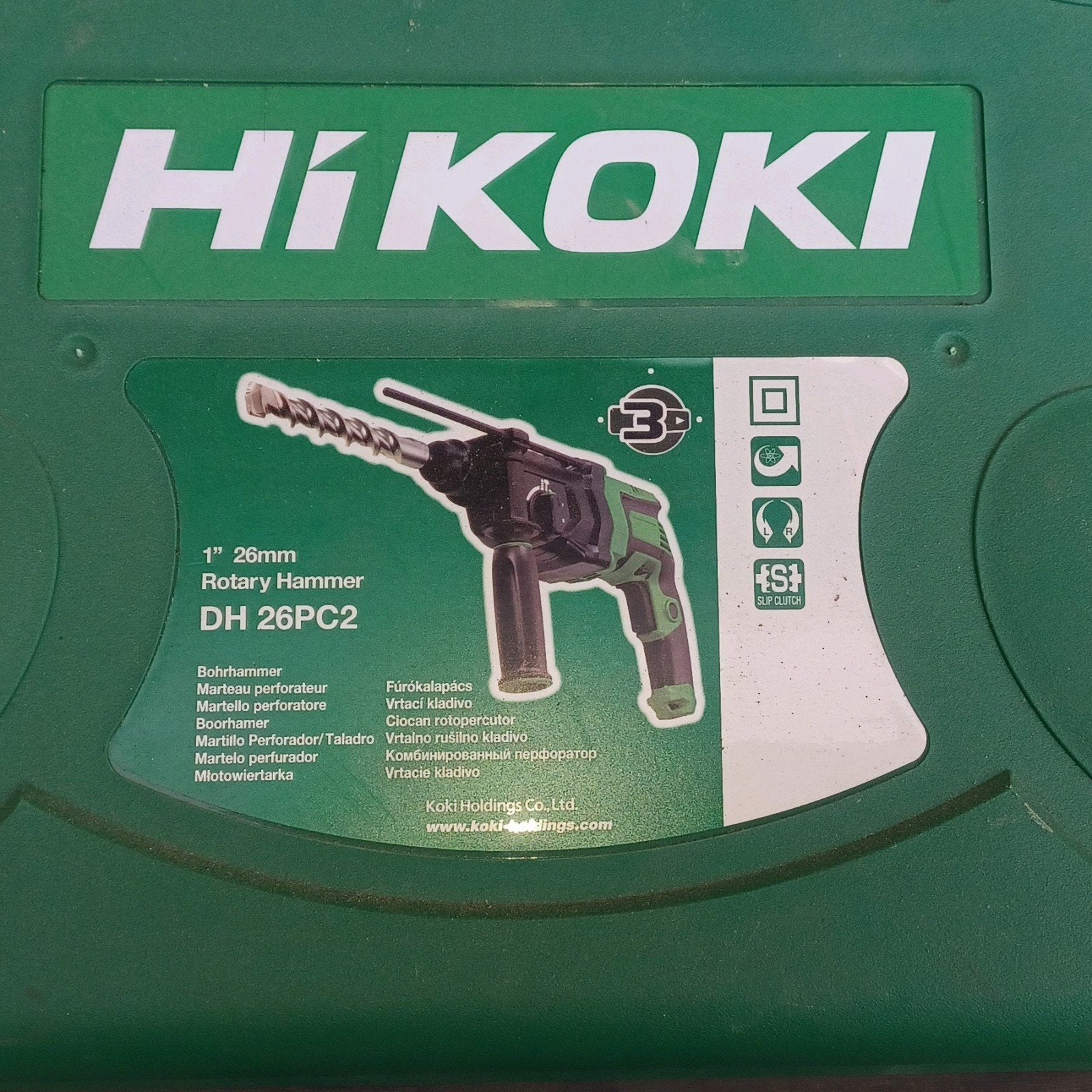 Hikoki klopboormachine 26mm., Ophalen