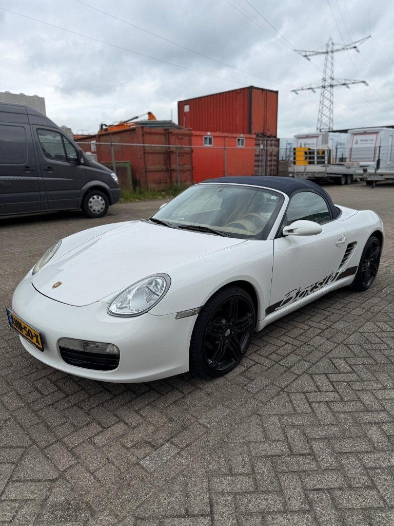 porsche boxster 2.7, Autos, Réception radio numérique, Achat, 1280 kg, Beige