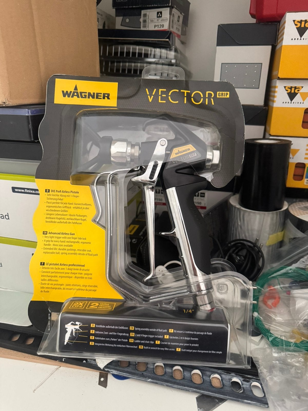 Vector grip wagner airless pistool 0538043, Bricolage & Construction, Enlèvement, Neuf