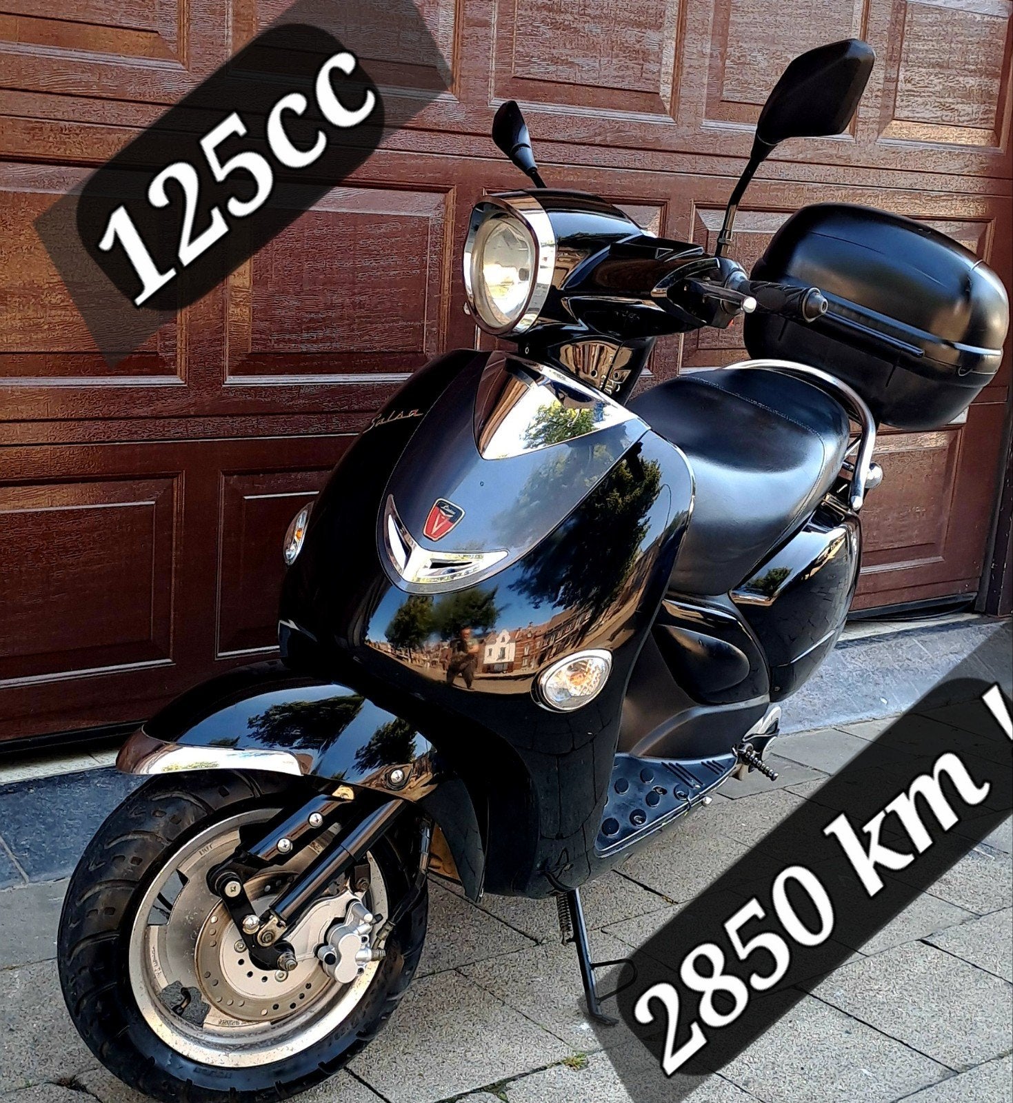 Sym Salsa 125cc. 2850 km! Nvx-banden, onderhoud..., Zo goed als nieuw, 125 cc