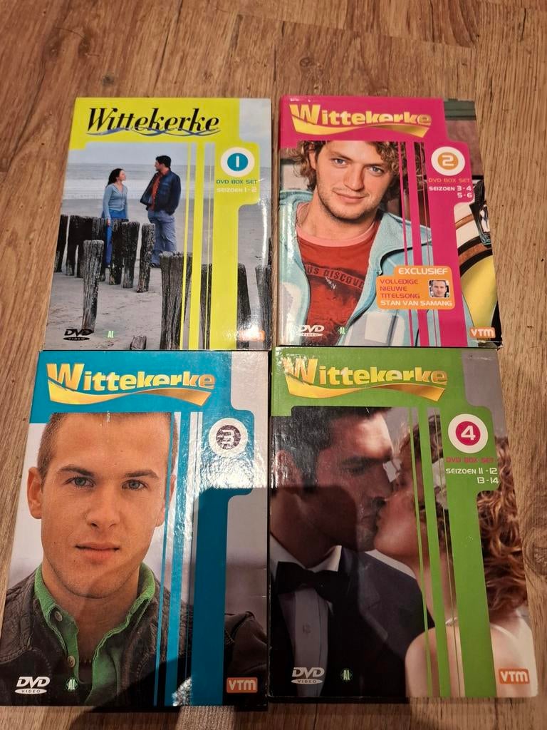 Wittekerke seizoen 1 tot 14 dvd, Ophalen of Verzenden, Zo goed als nieuw