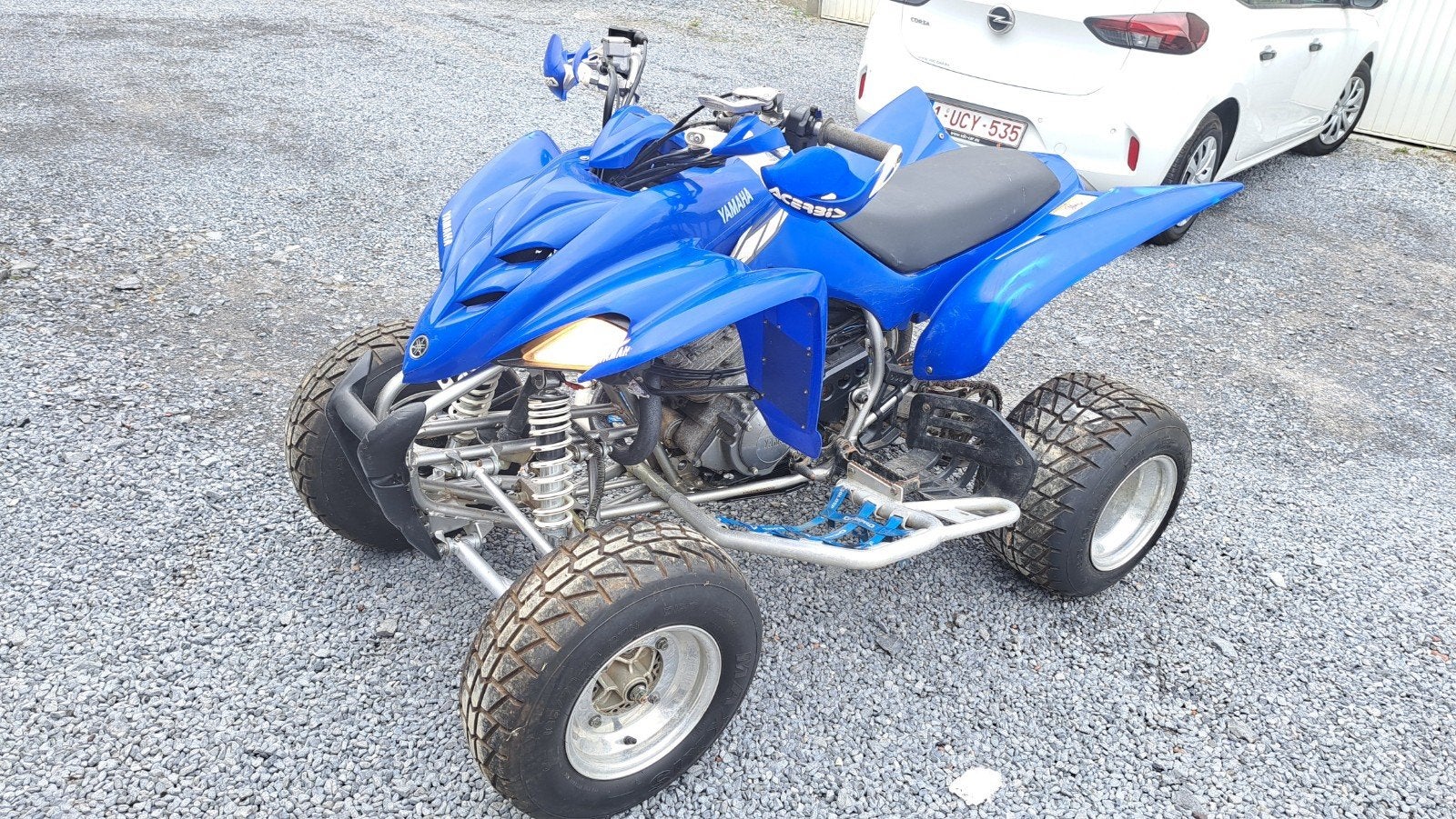 quad raptor 350 homologué tout fonctionne, Motoren, Quads en Trikes, 2 cilinders, 350 cc, 12 t/m 35 kW