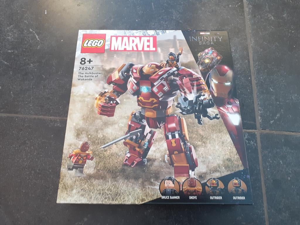 LEGO Marvel De Hulkbuster: De slag om Wakanda Set - 76247, Neuf, Enlèvement ou Envoi, Marvel, Lego