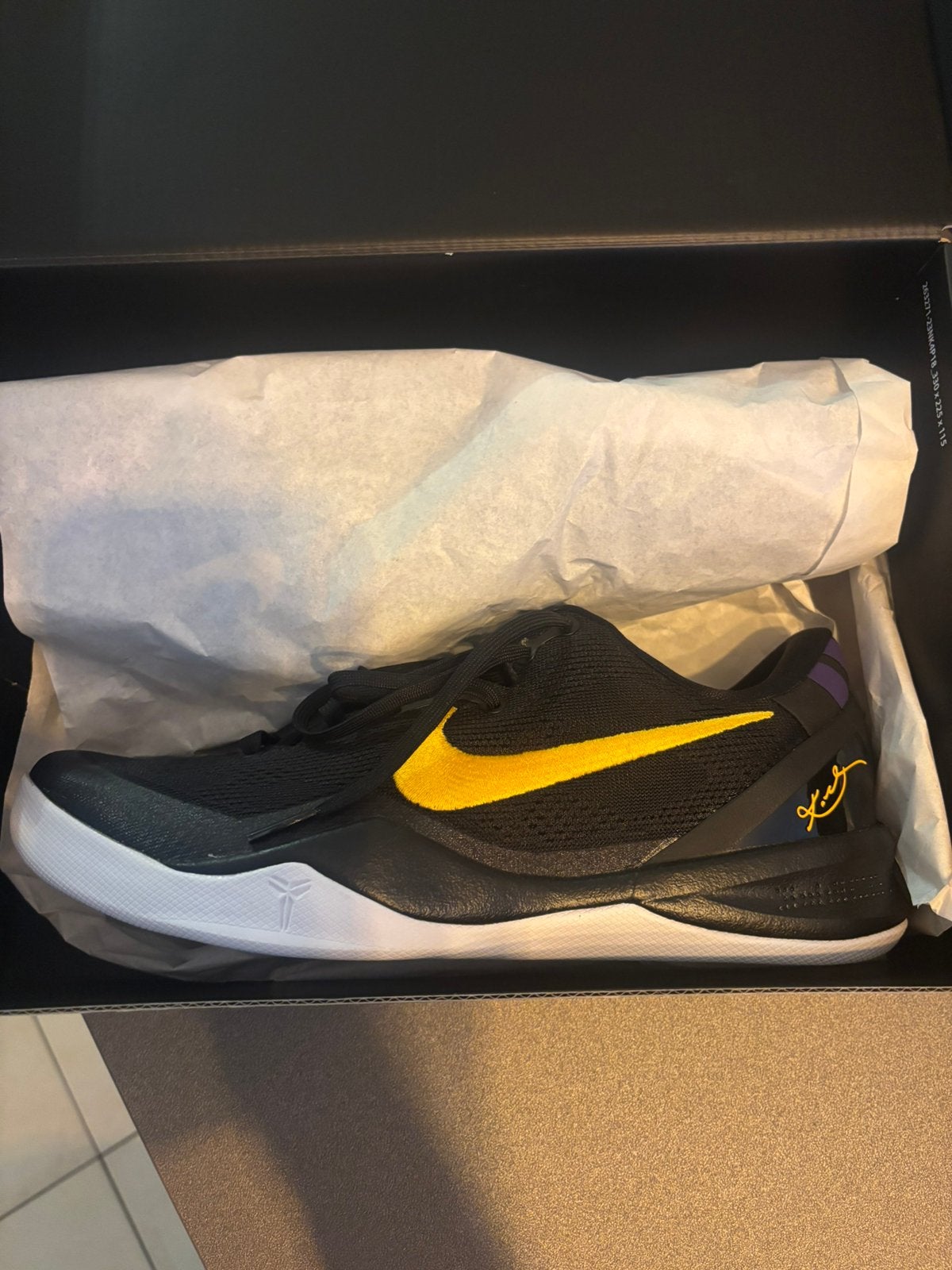 Kobe VII Protro black/ University Gold-Wite, Kleding | Heren, Schoenen, Ophalen, Nieuw, Sportschoenen, Zwart