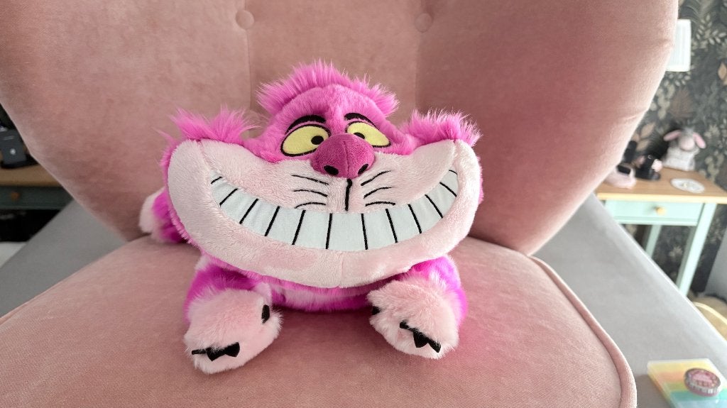 Peluche Le Chat du Cheshire, Alice au Pays des Merveilles, Enlèvement ou Envoi, Autres personnages, Comme neuf, Peluche