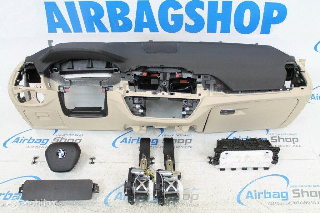 Airbag set Dashboard zwart/beige speaker BMW X4 G02 2018-...