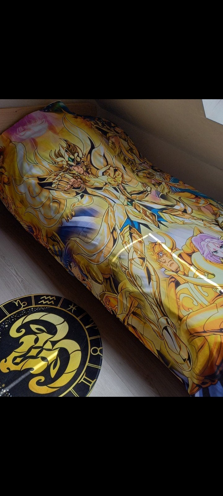 Housse de couette Saint seiya 140x200 pour  1 personne, Enlèvement, Housse de couette