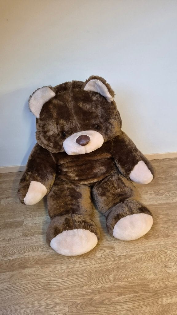 Bruine Teddybeer, Ophalen, Nieuw, Stoffen beer