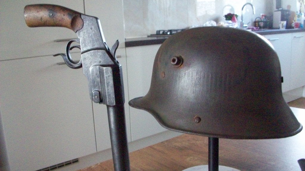 M16 WO1, Enlèvement ou Envoi, Armée de terre, Casque ou Béret