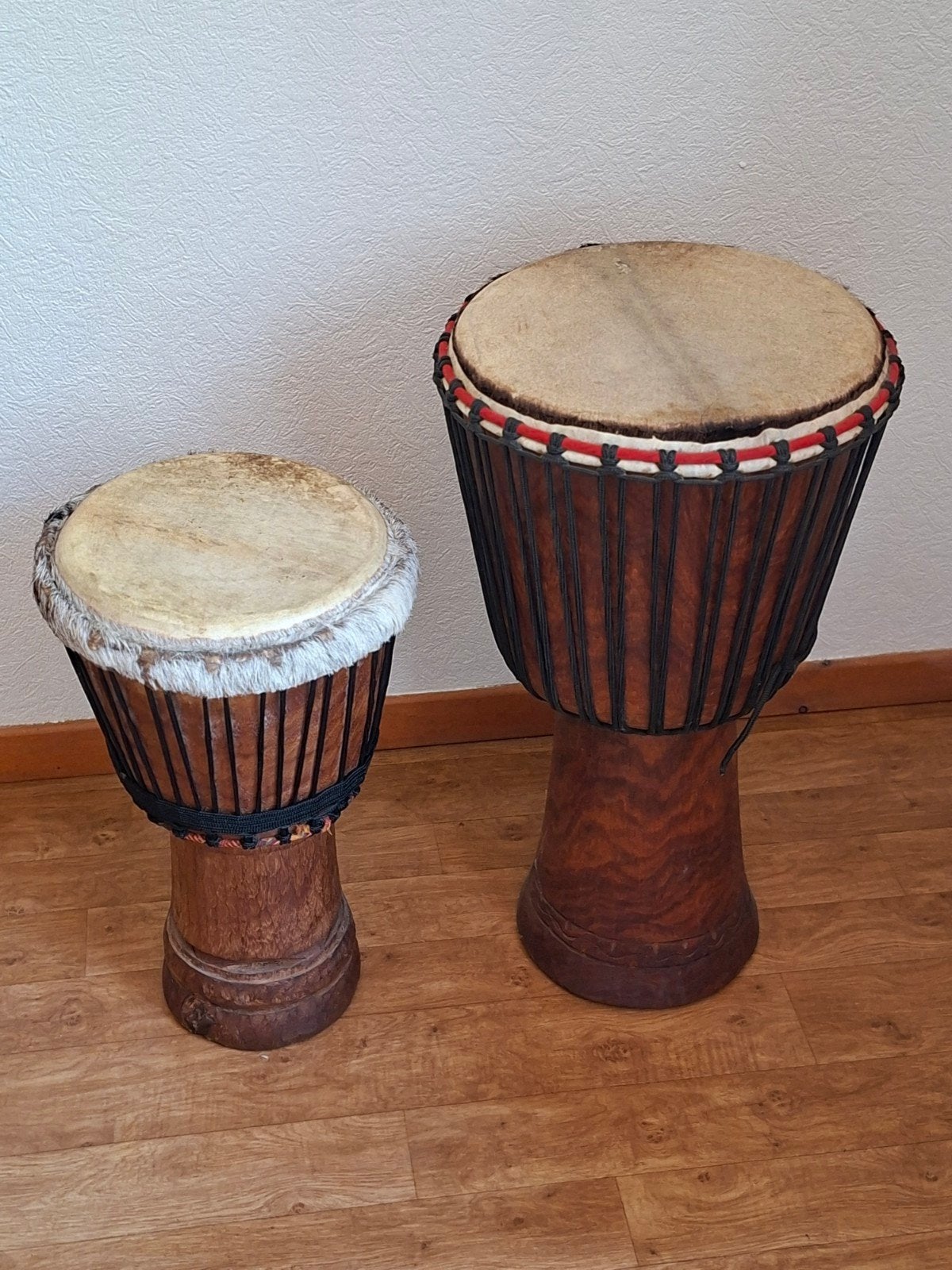 2 djembee's, Enlèvement, Comme neuf, Tambour