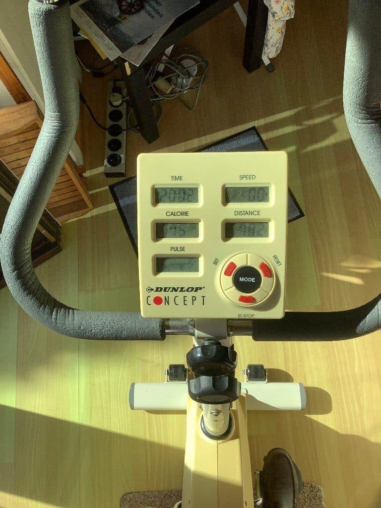 Hometrainer Dunlop, Jambes, Enlèvement, Utilisé, Vélo d'appartement