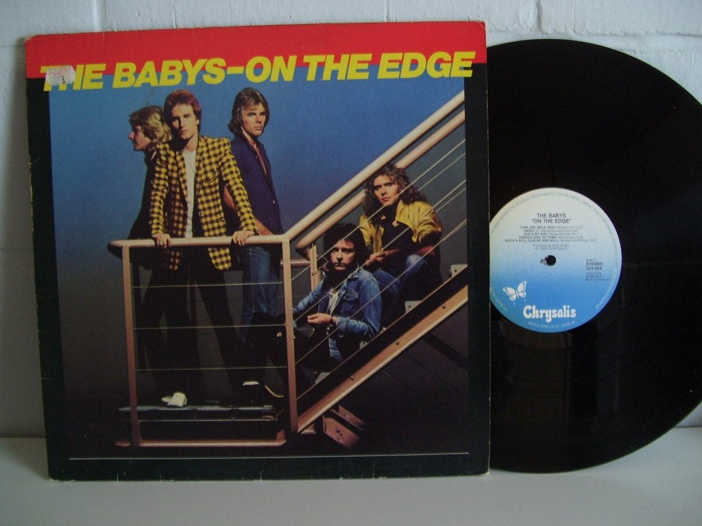 THE BABYS  on the edge, Cd's en Dvd's, Vinyl | Rock, LP, Originele persing, Ophalen of Verzenden, Zo goed als nieuw