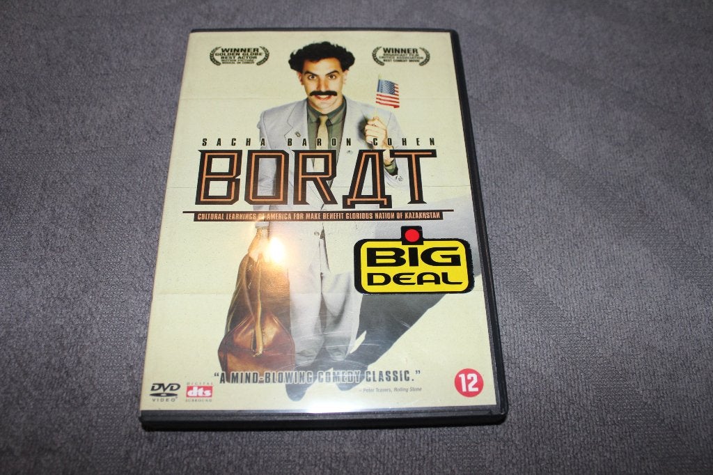 DVD Borat, Cd's en Dvd's, Dvd's | Komedie, Nederlands, Overige genres, Ophalen of Verzenden, Vanaf 12 jaar