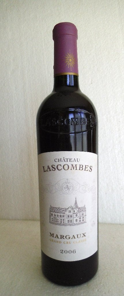 CHÂTEAU LASCOMBES 2006 - MARGAUX - 2ème GRAND CRU CLASSE, Neuf, Enlèvement ou Envoi, Pleine, Vin rouge