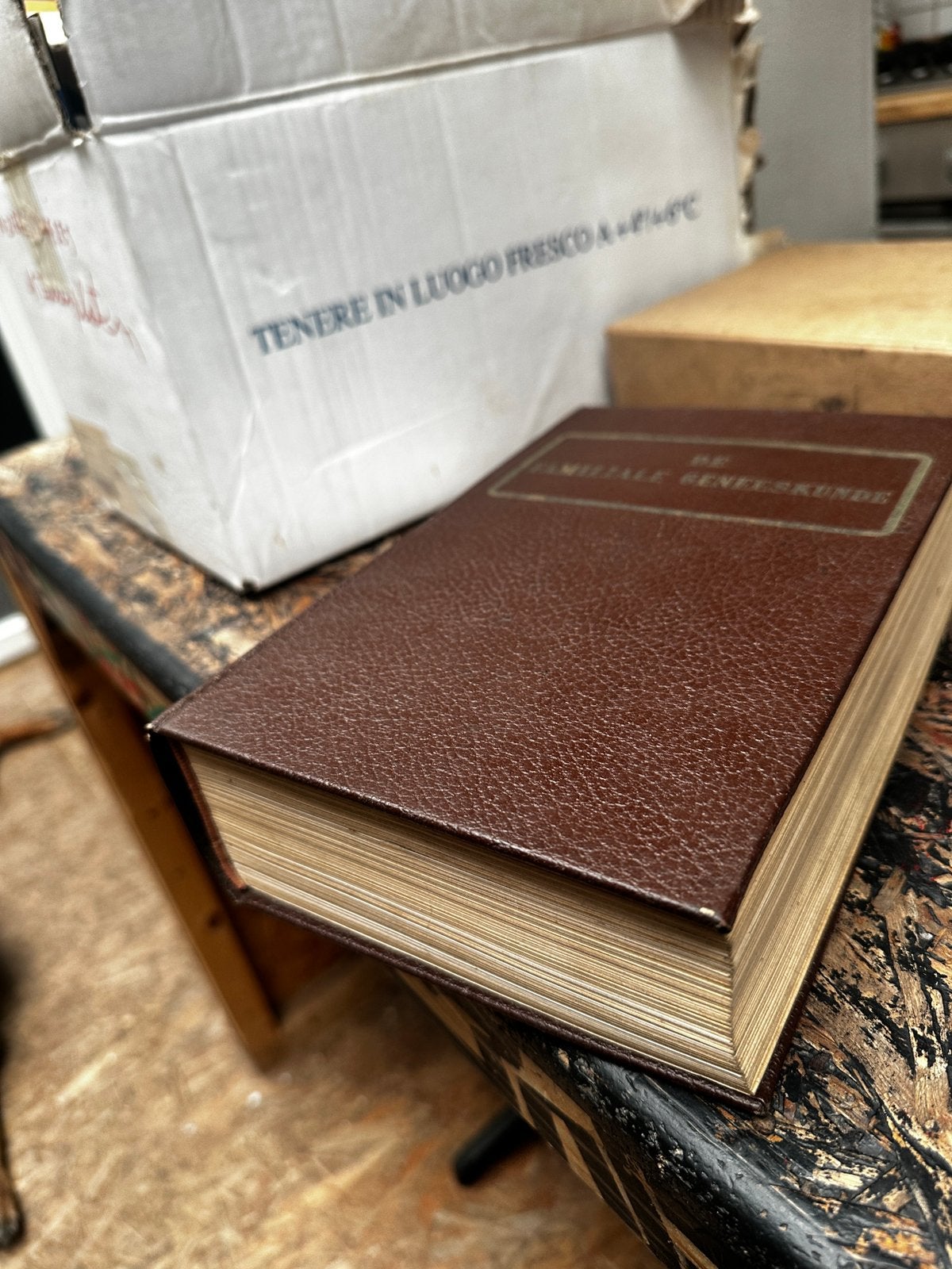Boek, De familiale geneeskunde 1930/1936, Ophalen