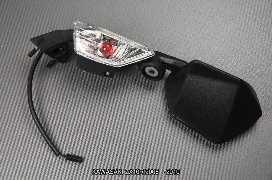 Set spiegels type origineel voor KAWASAKI ZX10R 2008 2010, Ophalen of Verzenden, Nieuw