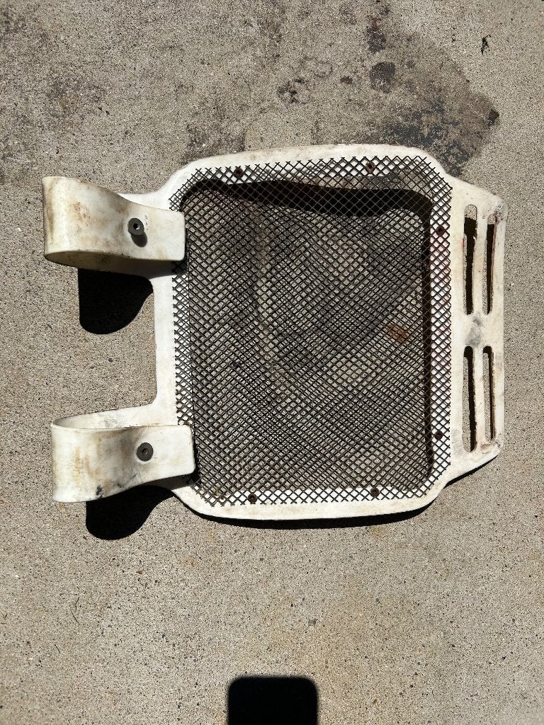 Nummerbord vintage acerbis, Motoren, Onderdelen | Overige, Ophalen of Verzenden, Gebruikt