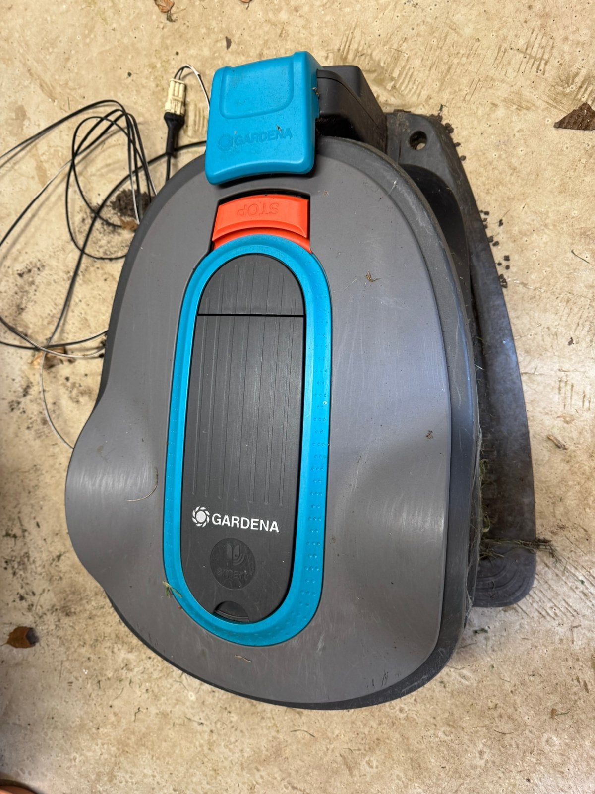 Gardena 19115-26 Robotmaaier smart Sileno life 1250m², Tuin en Terras, Robotmaaiers, Ophalen, Gebruikt, 20 tot 25 cm, Bestuurbaar via app