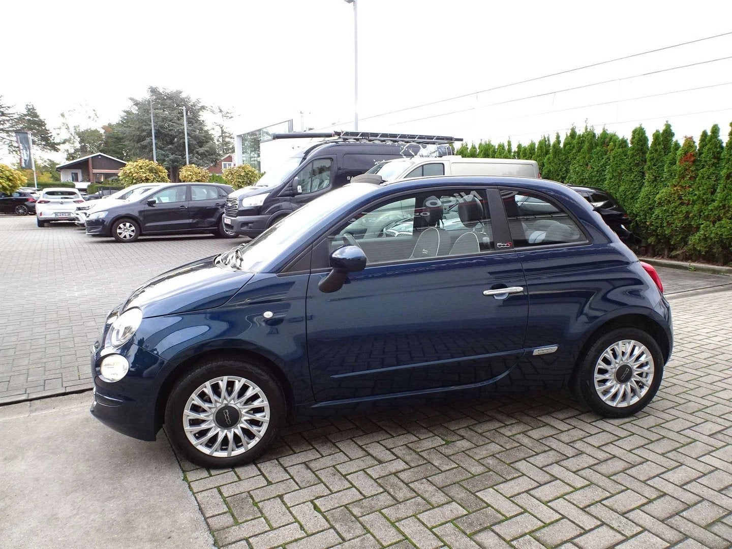 Fiat 500C 1.0i Hybride Lounge ELEKTRISCH CABRIODAK,CRUISEAUT, Autos, Achat, Euro 6, Entreprise, Boîte manuelle