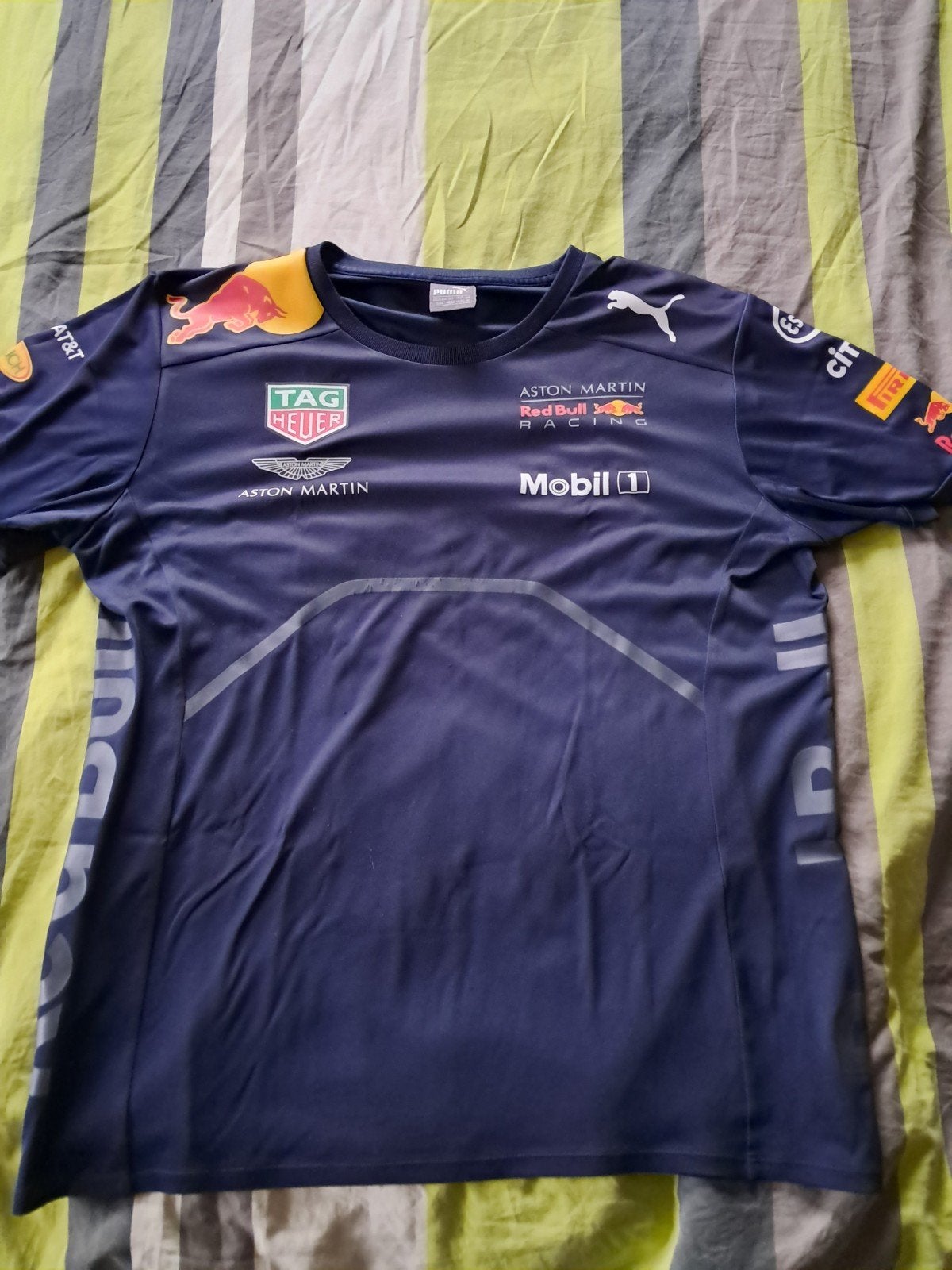 Tee-shirt Redbull Formule 1 M, Vêtements | Hommes, T-shirts, Puma, Enlèvement ou Envoi, Comme neuf, Bleu