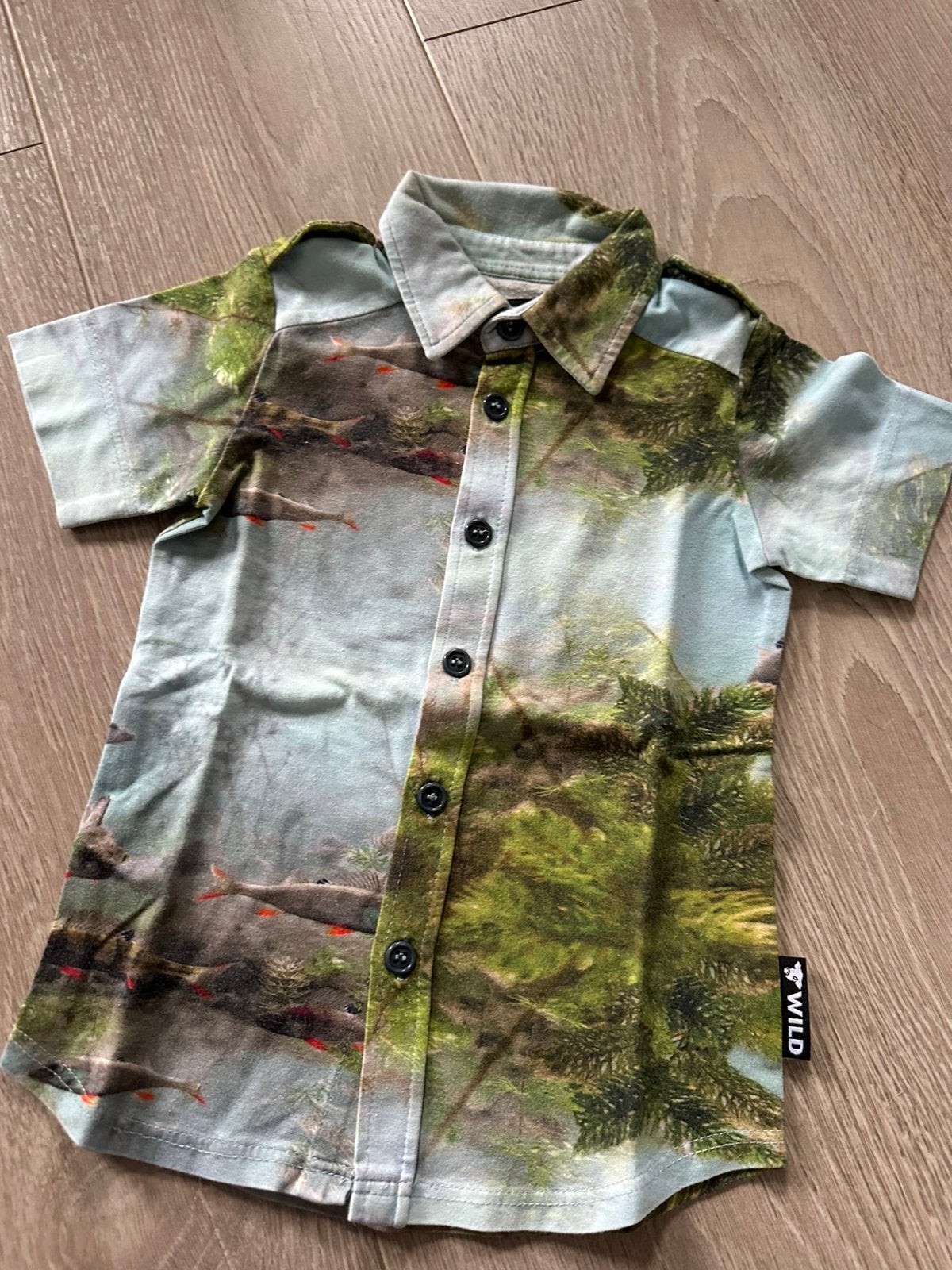 WILD / prachtig zacht hemd/ maat 110-116, Ophalen of Verzenden, Zo goed als nieuw