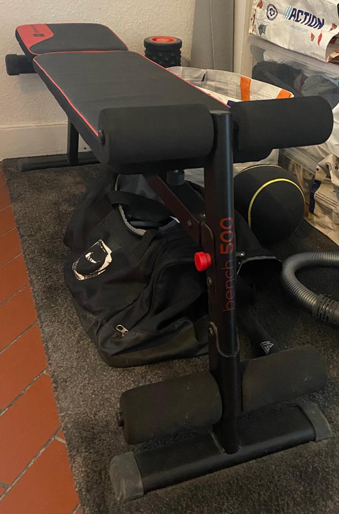 Banc de musculation Domyos, Enlèvement, Comme neuf
