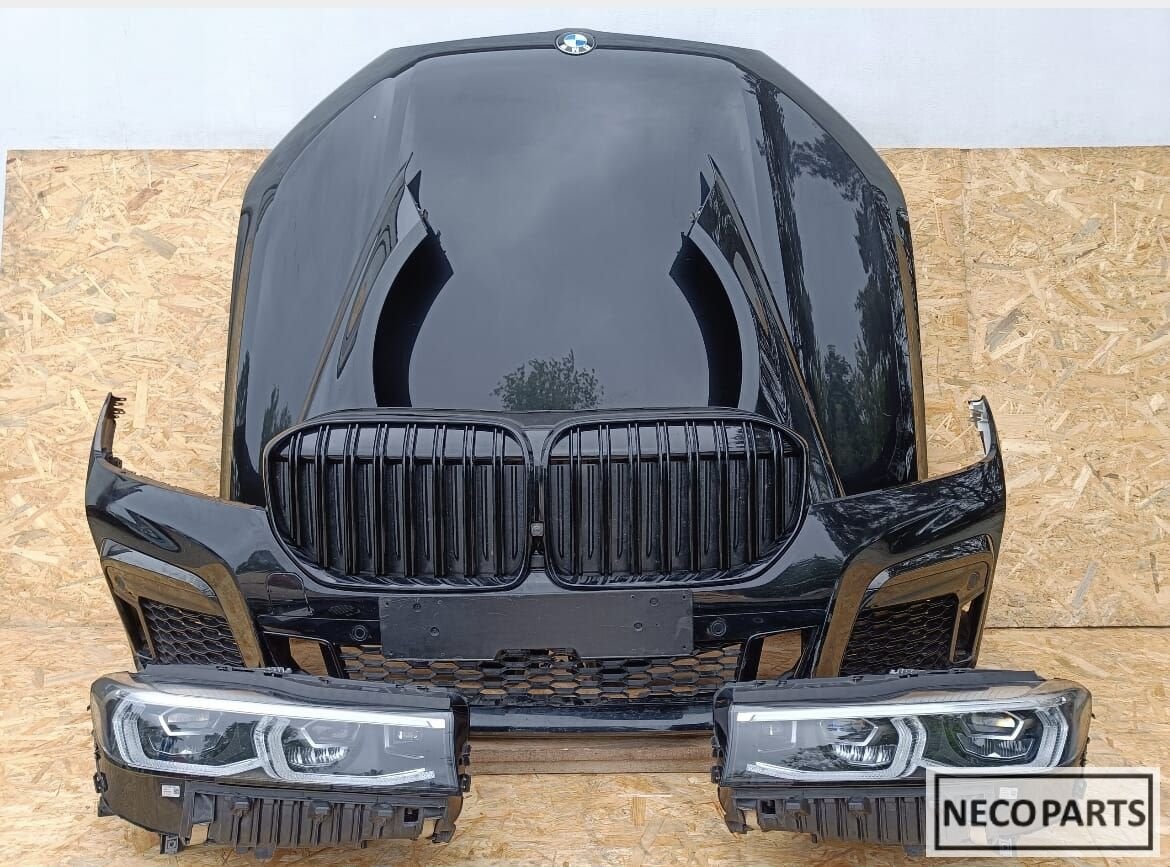 BMW 7 SERIE G11 G12 COMPLEET VOORKOP BUMPER KOPLAMP O.A!!, Gebruikt, -, Ophalen of Verzenden, Achter