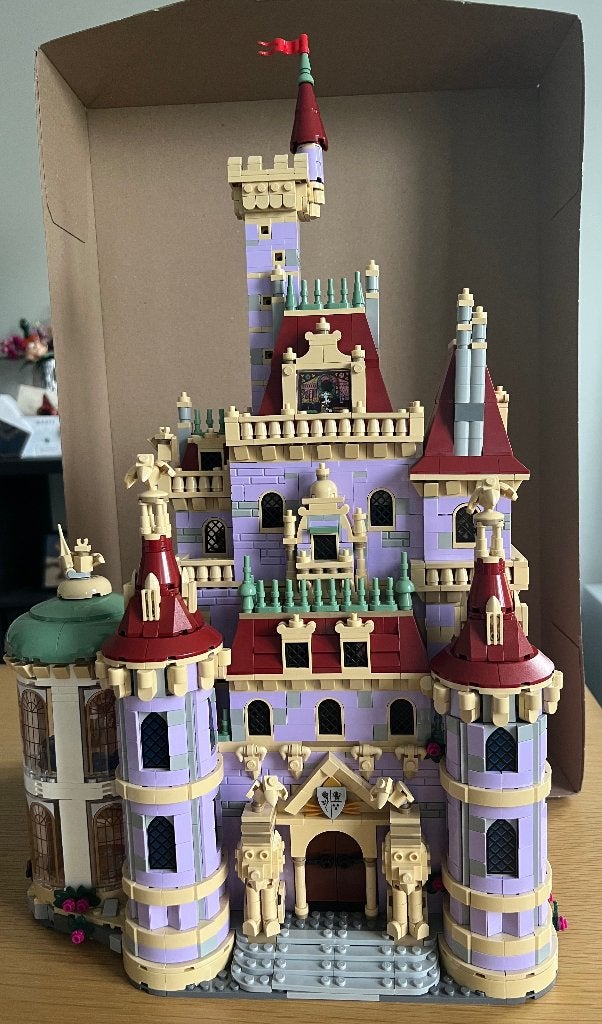 Legokasteel beauty and the beast, Verzamelen, Disney, Ophalen, Assepoester of Belle, Gebruikt, Overige typen