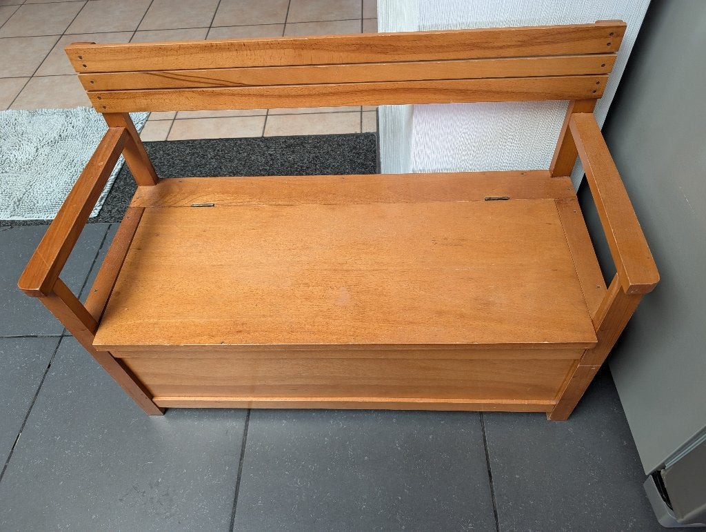Houten kinderbank, Kinderen en Baby's, Ophalen, Gebruikt