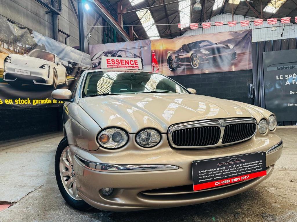 Jaguar X-Type 2.5i V6 Automatique Cuir Airco, Autos, Cuir, Achat, https://public.car-pass.be/vhr/60af8add-0e43-41ee-83fc-bfbe493cfee8