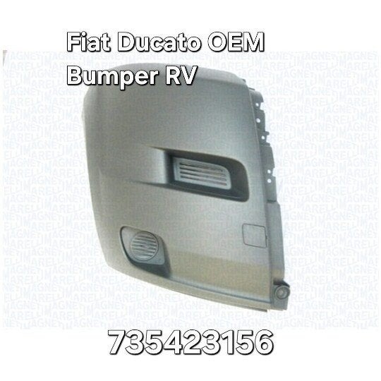 Bumper Rechts vooraan Fiat Ducato 250, Auto-onderdelen, Ophalen, Nieuw, Voor, Citroën