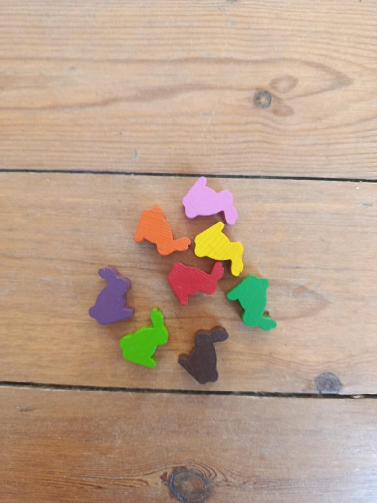 Pions lapins pour le jeu Dixit, Hobby & Loisirs créatifs, Enlèvement ou Envoi