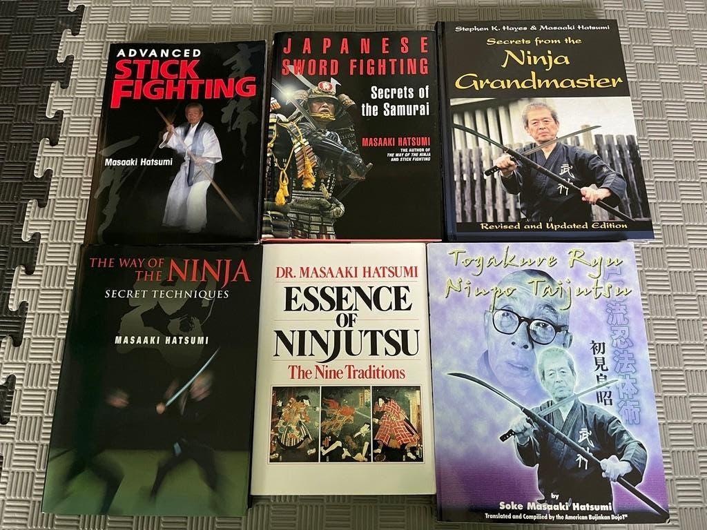 6 Ninja/Samurai boeken vol kennis en technieken - Ninjutsu, Verzenden, Zo goed als nieuw, Overige