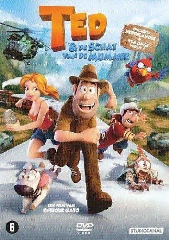 Dvd - Ted & de schat van de mummie, Ophalen of Verzenden