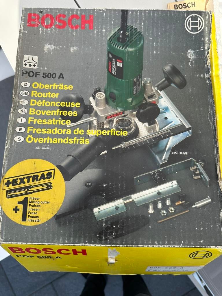 Bosch bovenfrees, Ophalen, Zo goed als nieuw, Bovenfrees