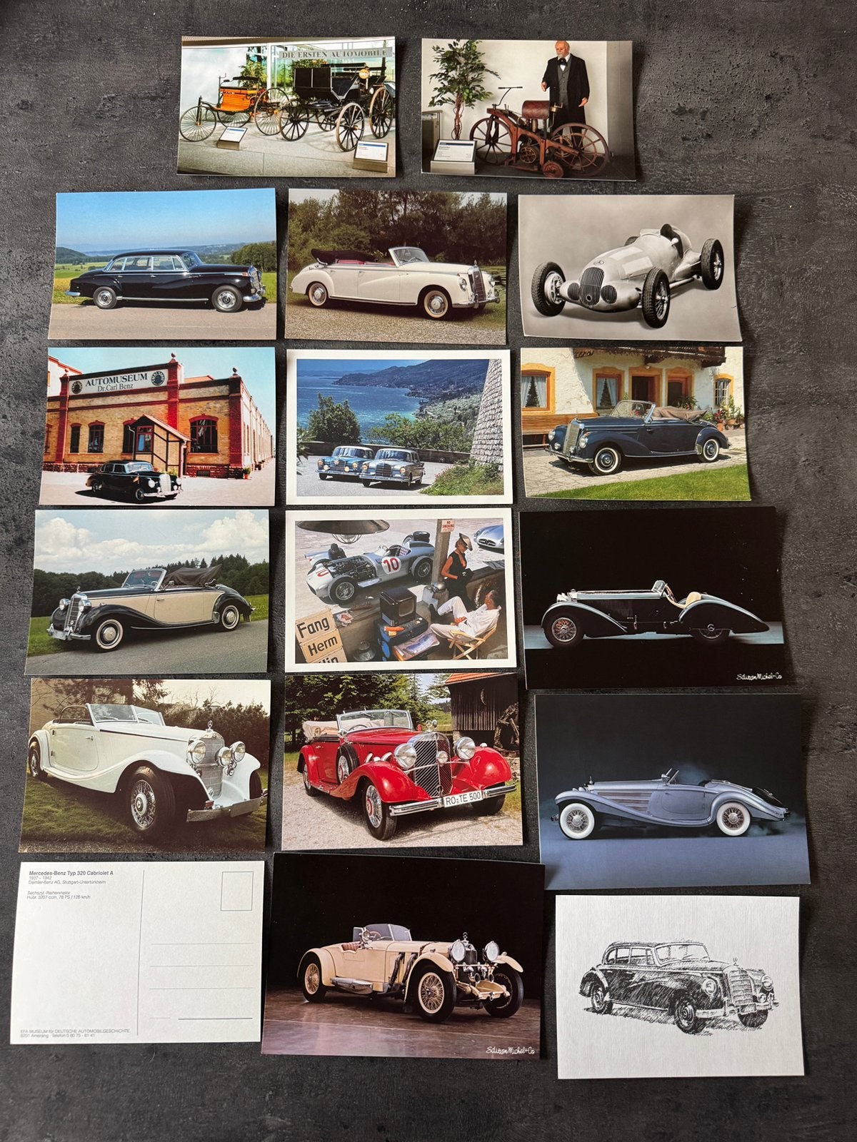 Collection de cartes postales Mercedes blanco ! C'est rare !, Enlèvement ou Envoi, Comme neuf