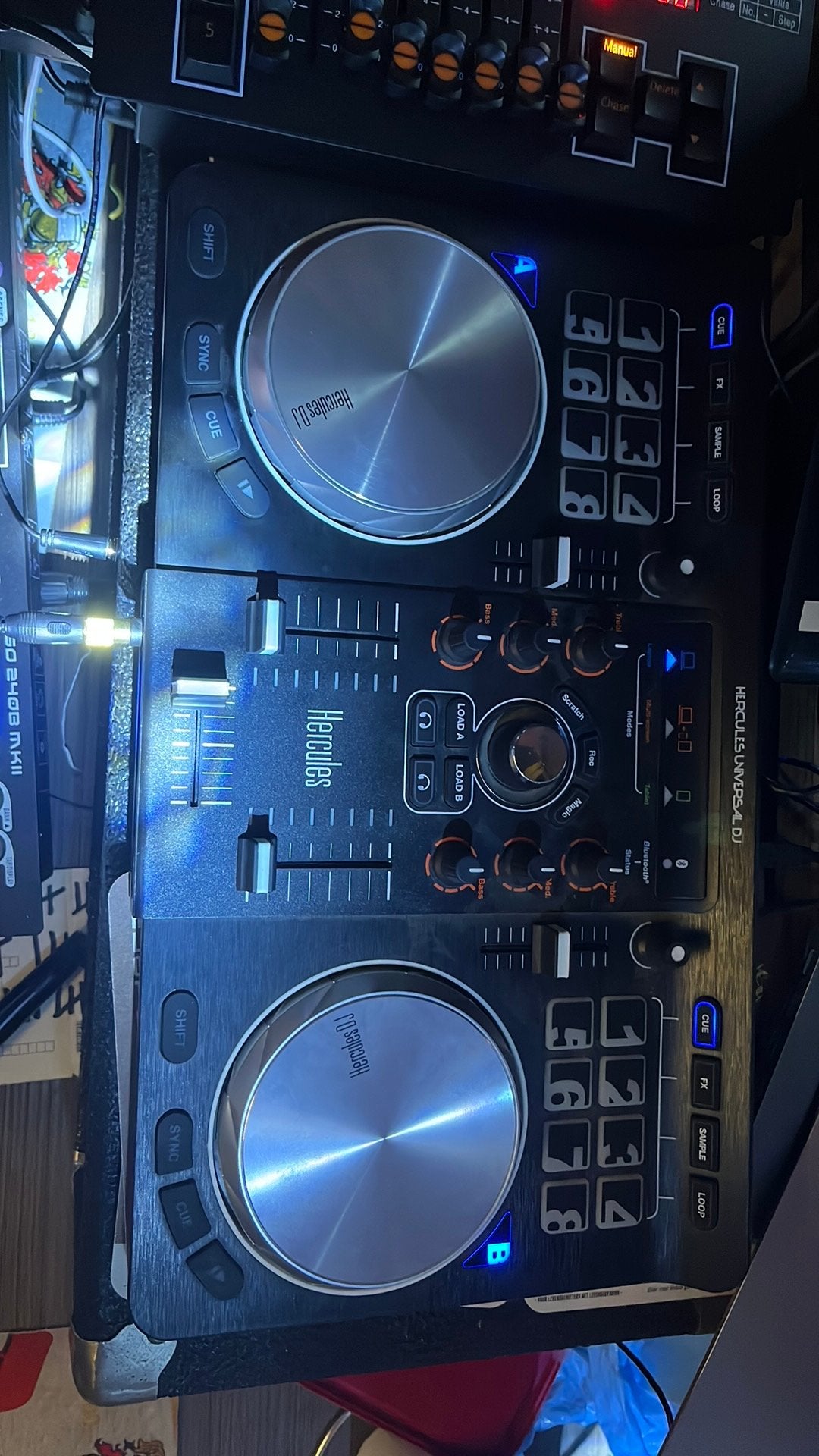 Tourne-disque Hercules DJ, Musique & Instruments, DJ sets & Platines, Enlèvement ou Envoi, Comme neuf, Platine