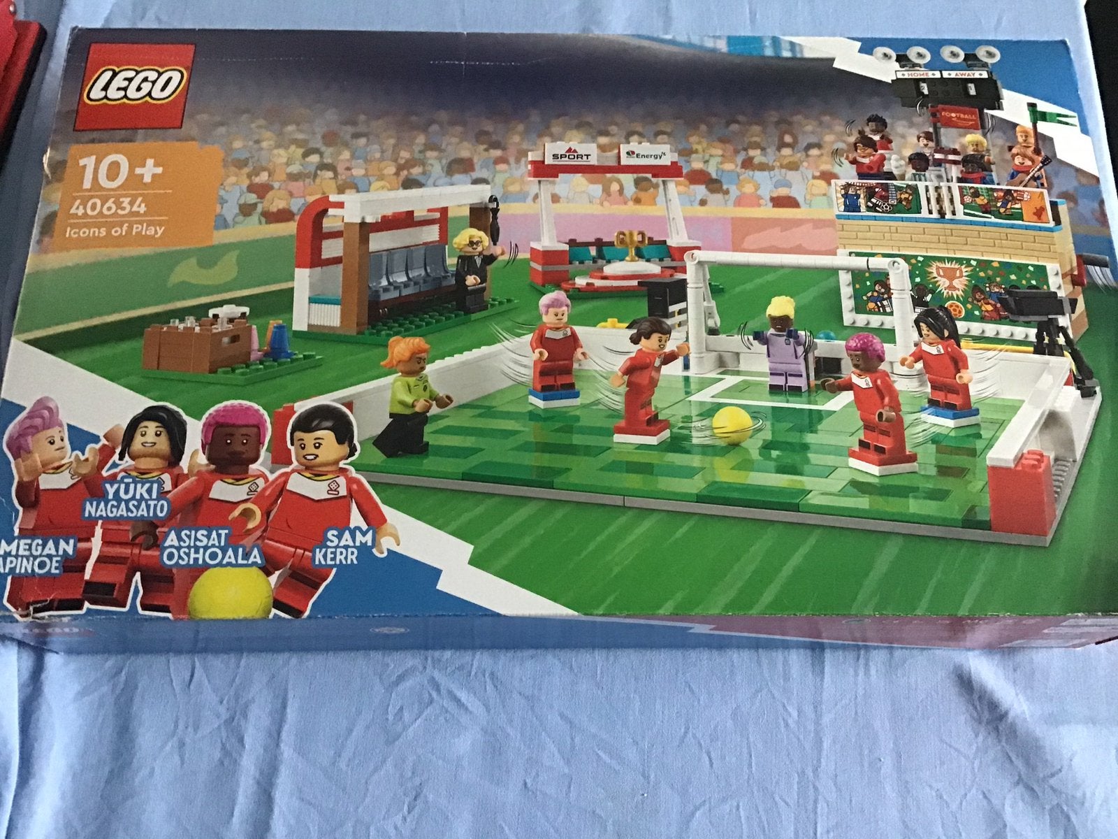 Lego dames voetbal, Ophalen of Verzenden, Zo goed als nieuw