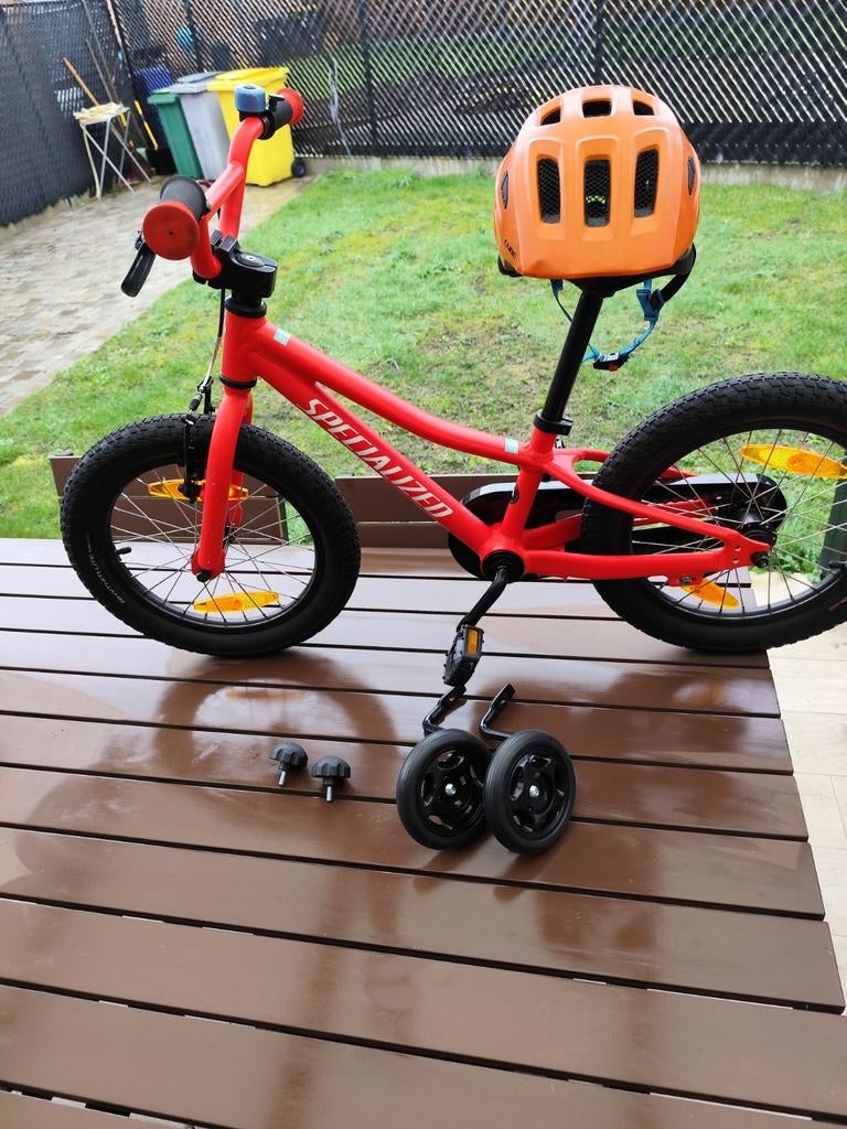 Kinderfiets Riprock Coster 16 inch Specialized, Fietsen en Brommers, Ophalen, Zijwieltjes