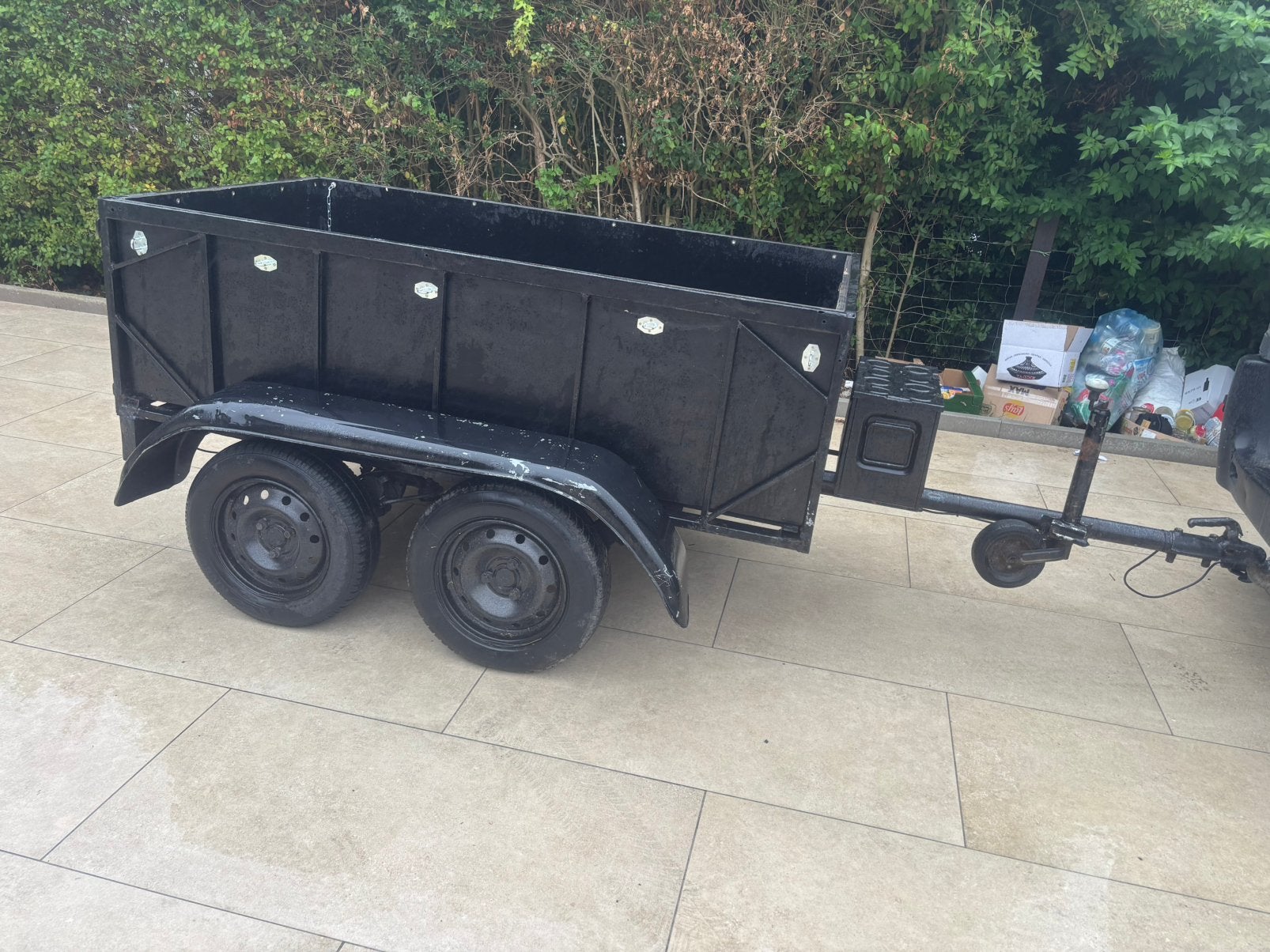 Aanhangwagen 750kg, Ophalen, Zo goed als nieuw