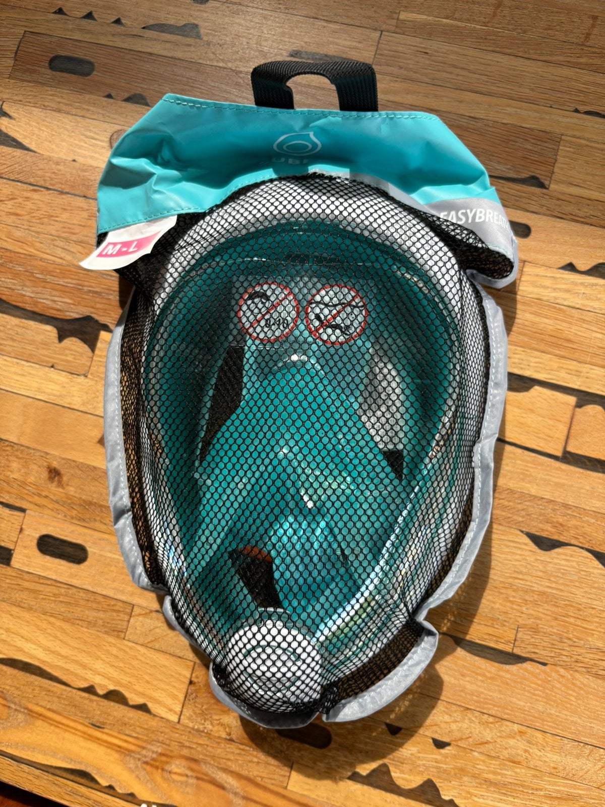Easybreath duikmasker (nieuw), Watersport en Boten, Snorkelen, Ophalen of Verzenden, Nieuw